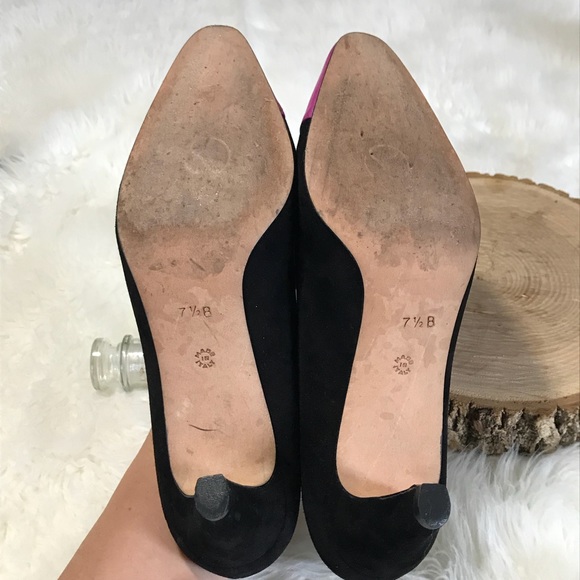 Authentic ST. JOHN Black Color Block Heel - Picture 8 of 8